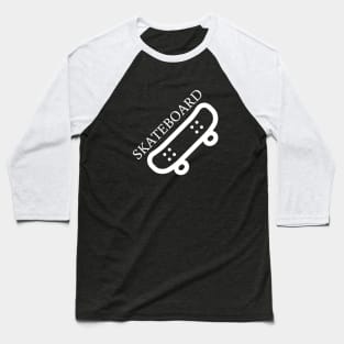 Skateboard teeshirt t-shirt Baseball T-Shirt